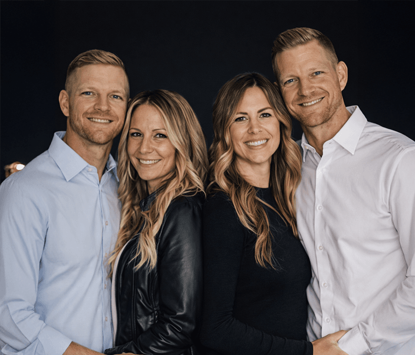 Jason & Tori (left), David & Lori Benham (right), Leadership